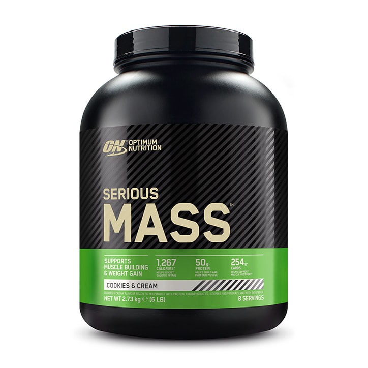 Optimum Nutrition Serious Mass Cookies & Cream 2.7kg